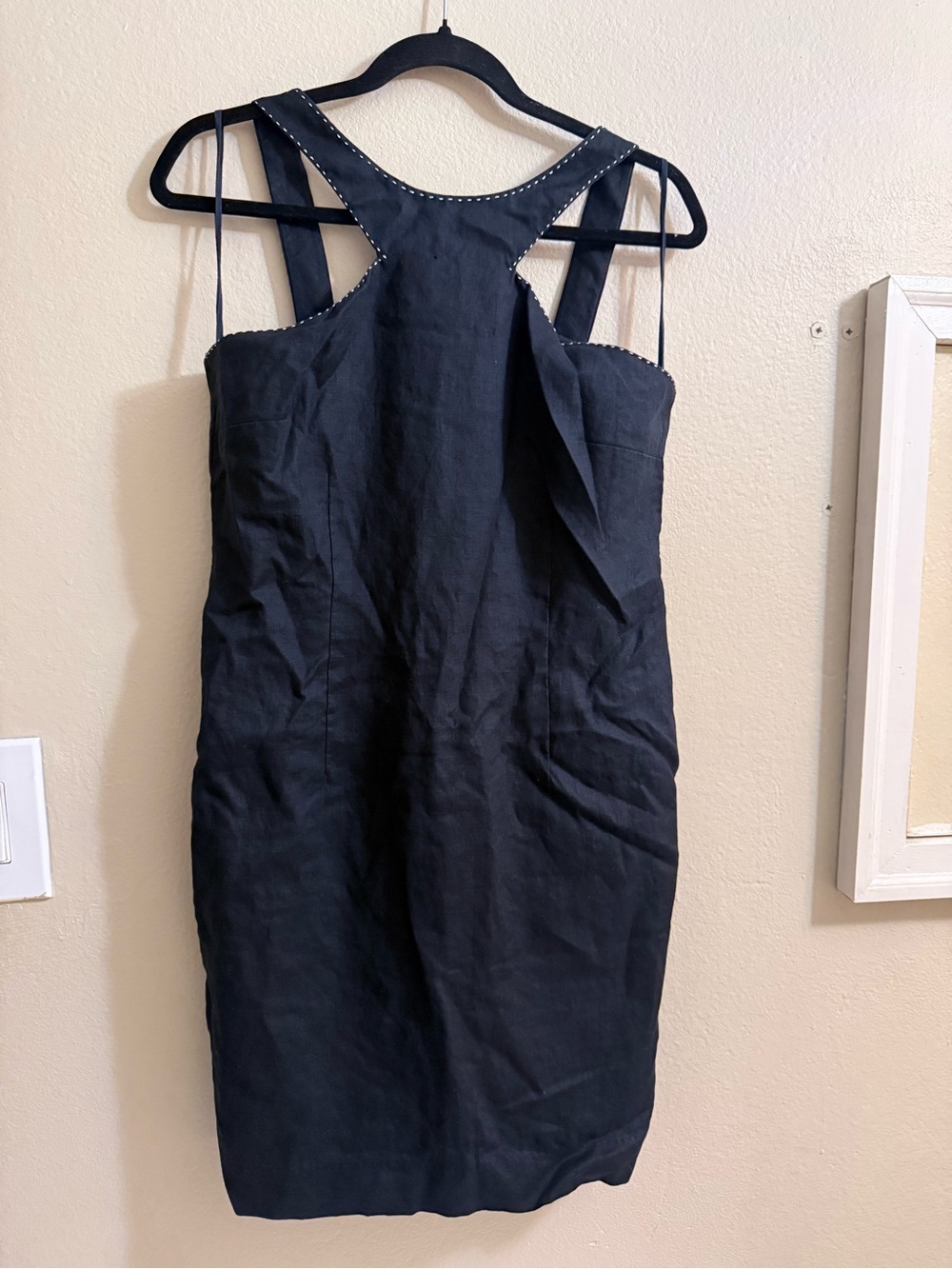 Lauren Ralph Lauren Black One-Shoulder Sheath Dress